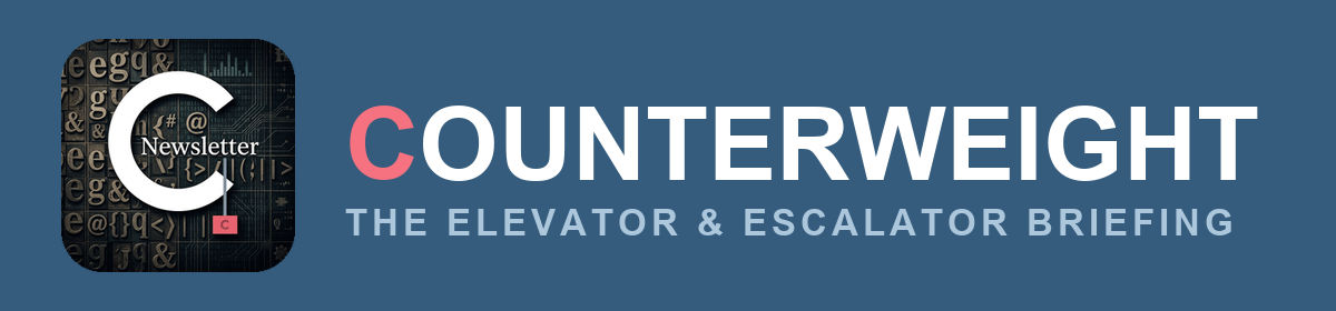 Counterweight &mdash; The Elevator & Escalator Briefing